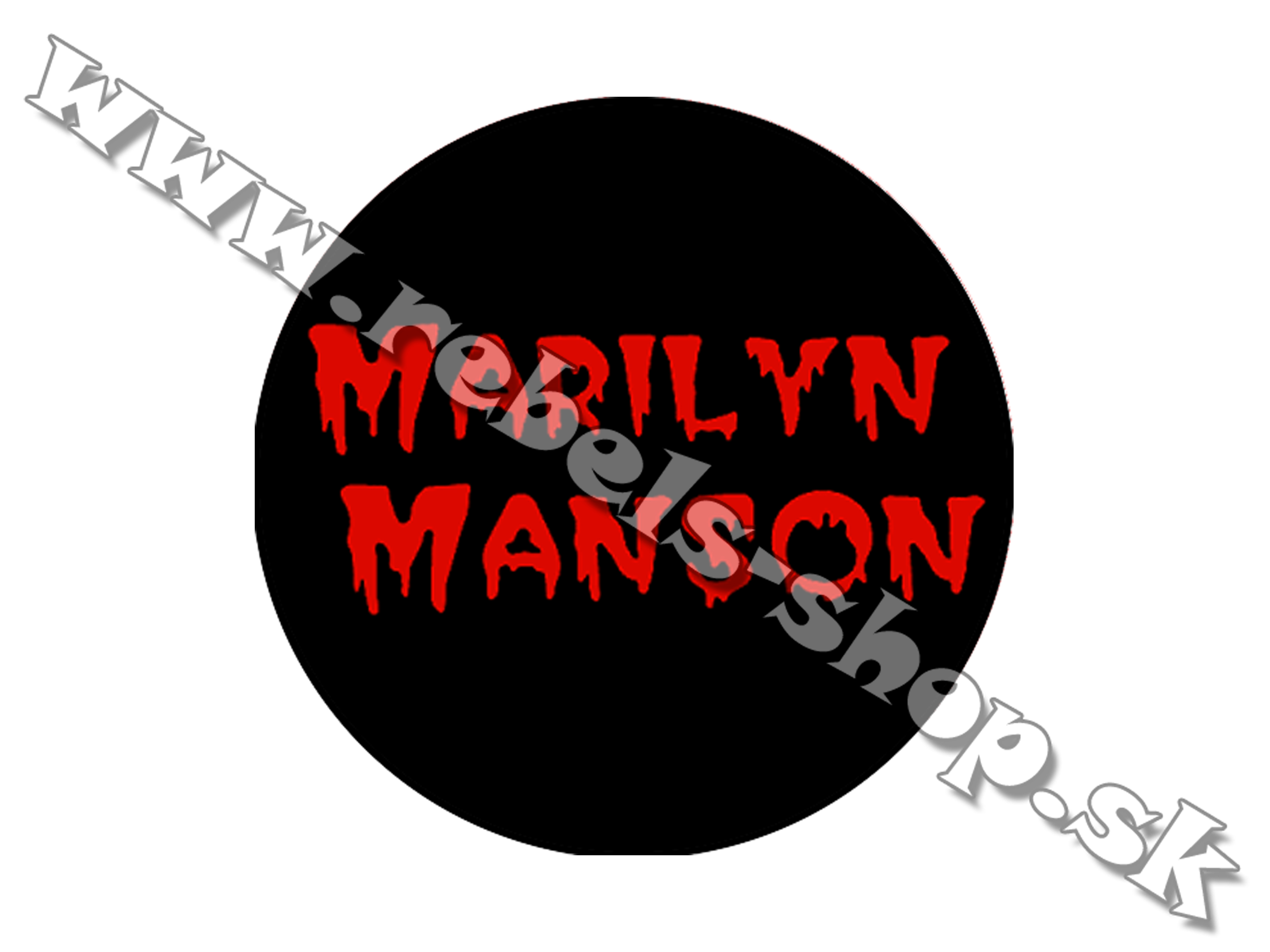 Odznak "Marilyn Manson"