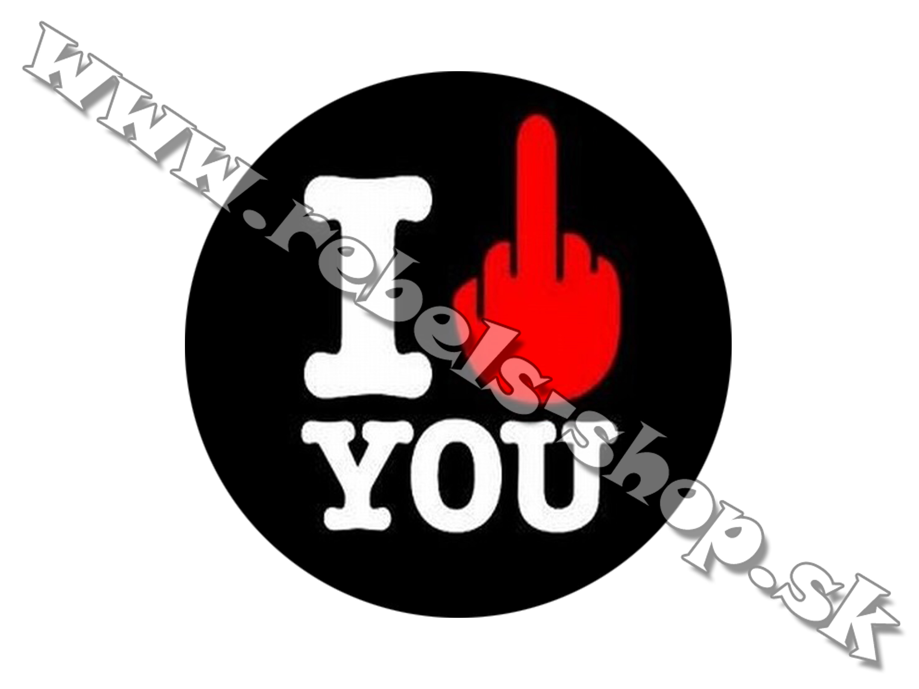Odznak "I F**k You"