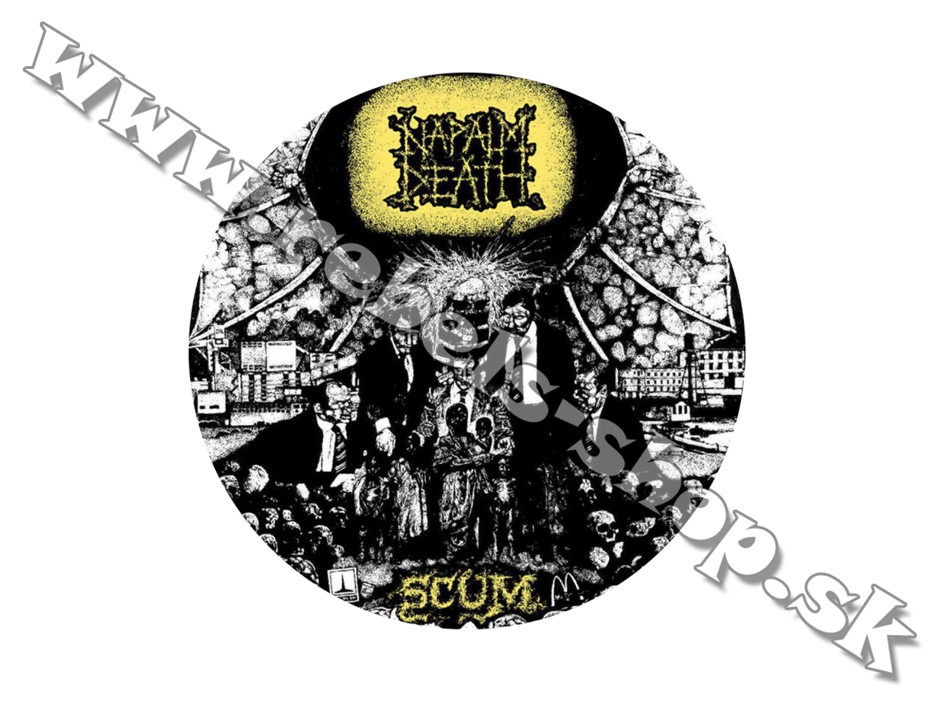 Odznak "Napalm Death"