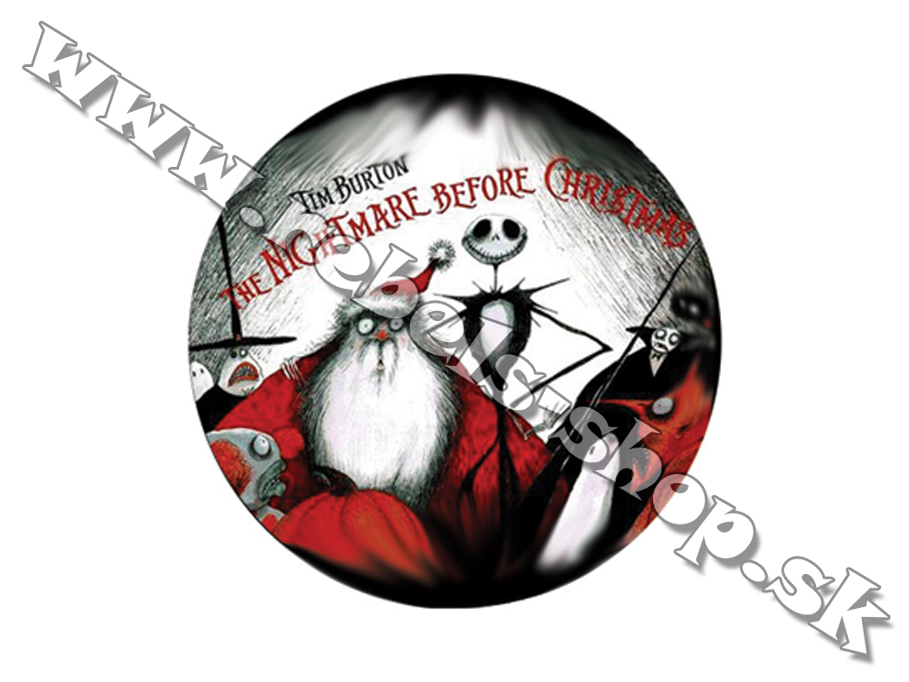 Odznak "Nightmare Before Christmas"