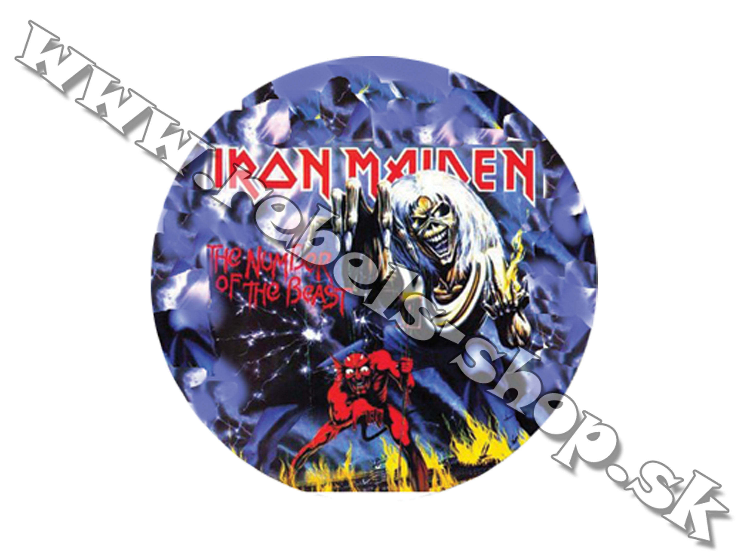 Odznak "Iron Maiden"