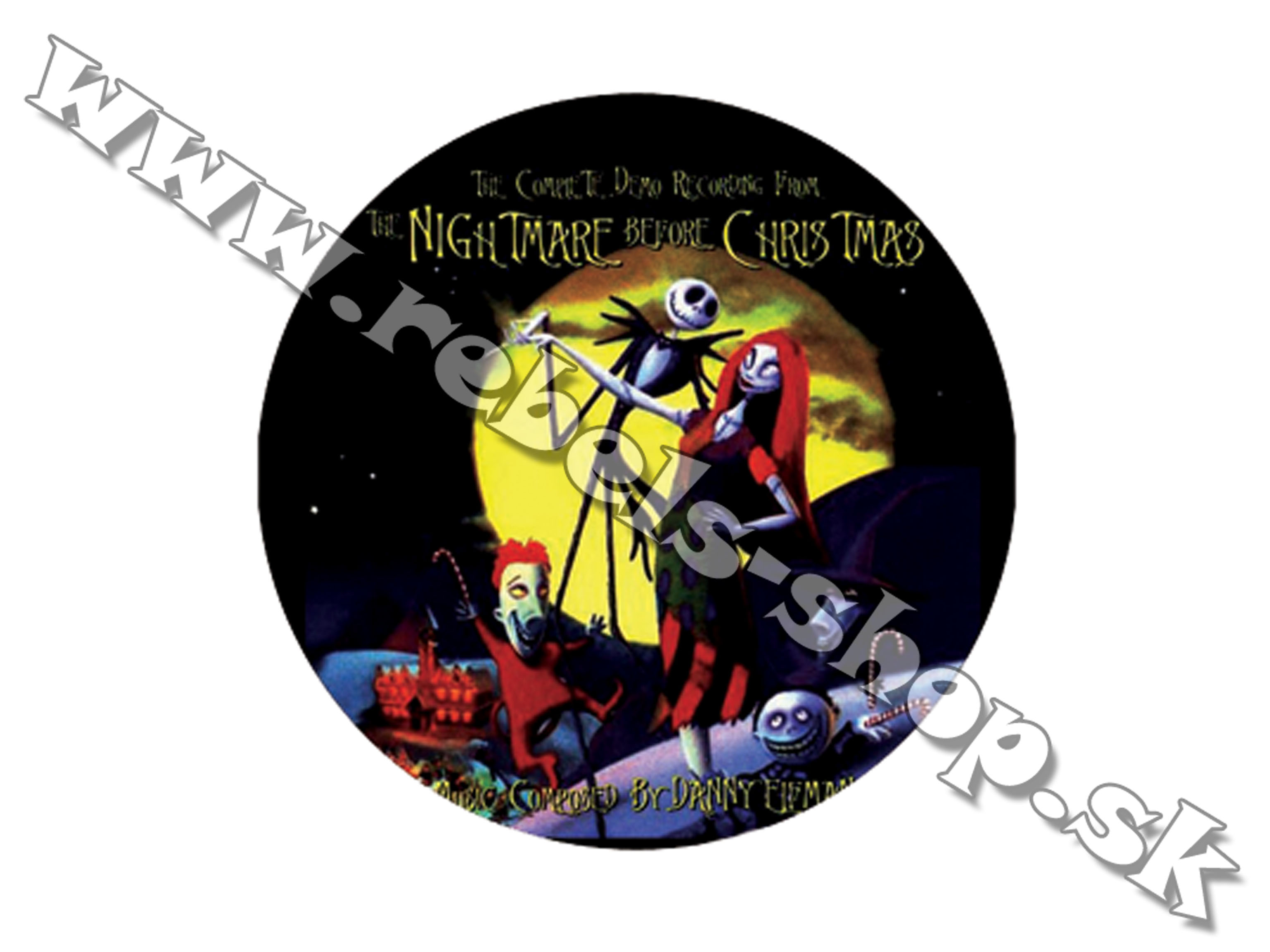 Odznak "Nightmare Before Christmas"