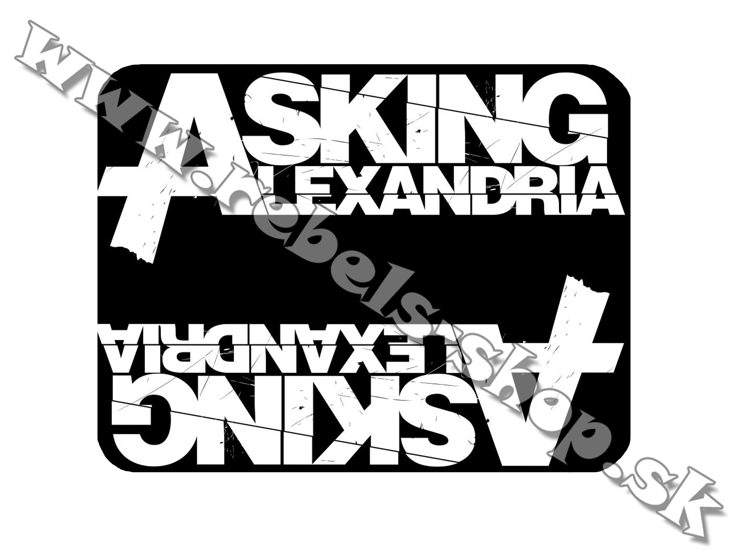 Podložka pod myš "Asking Alexandria"
