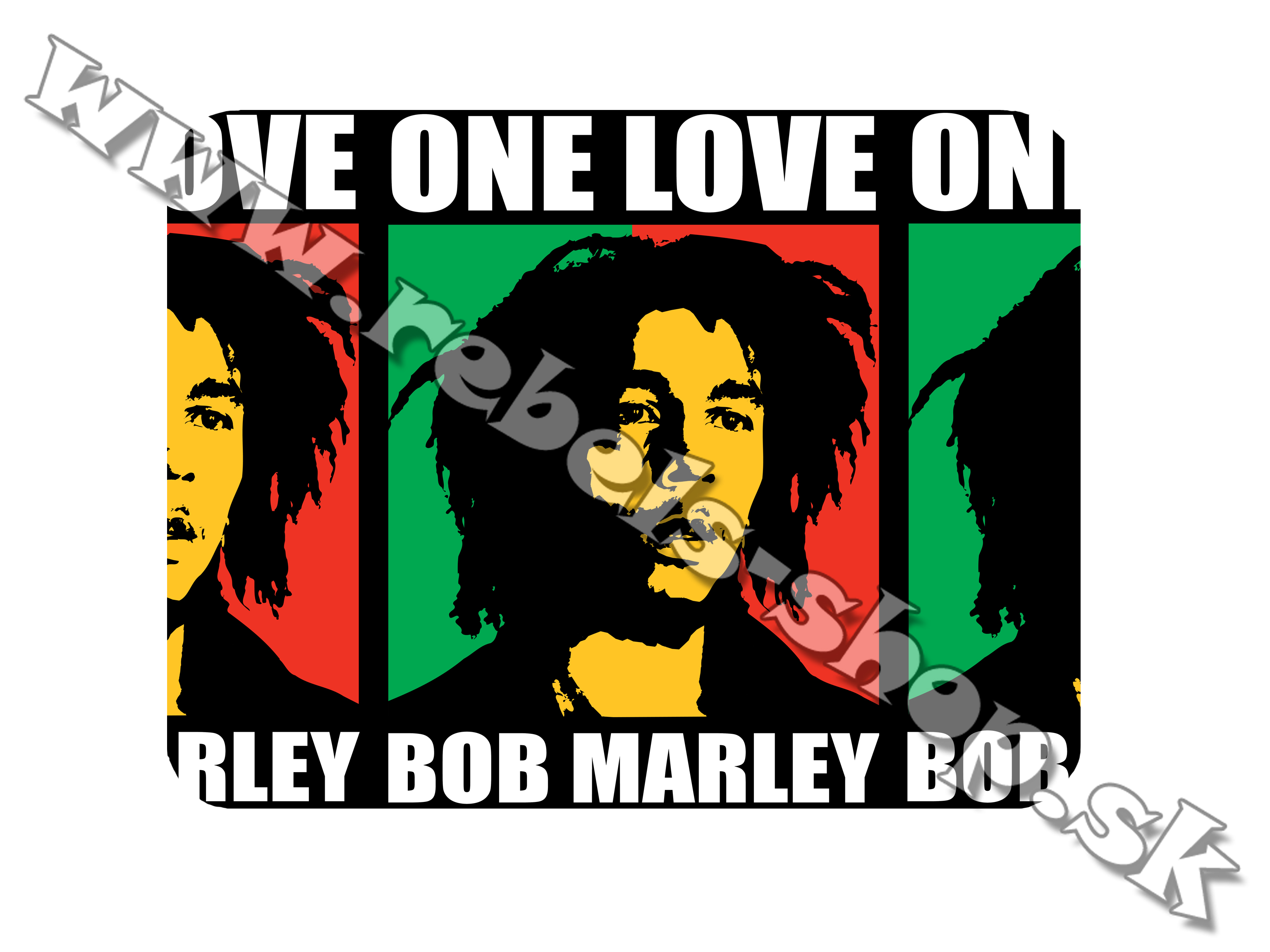 Podložka pod myš "Bob Marley"