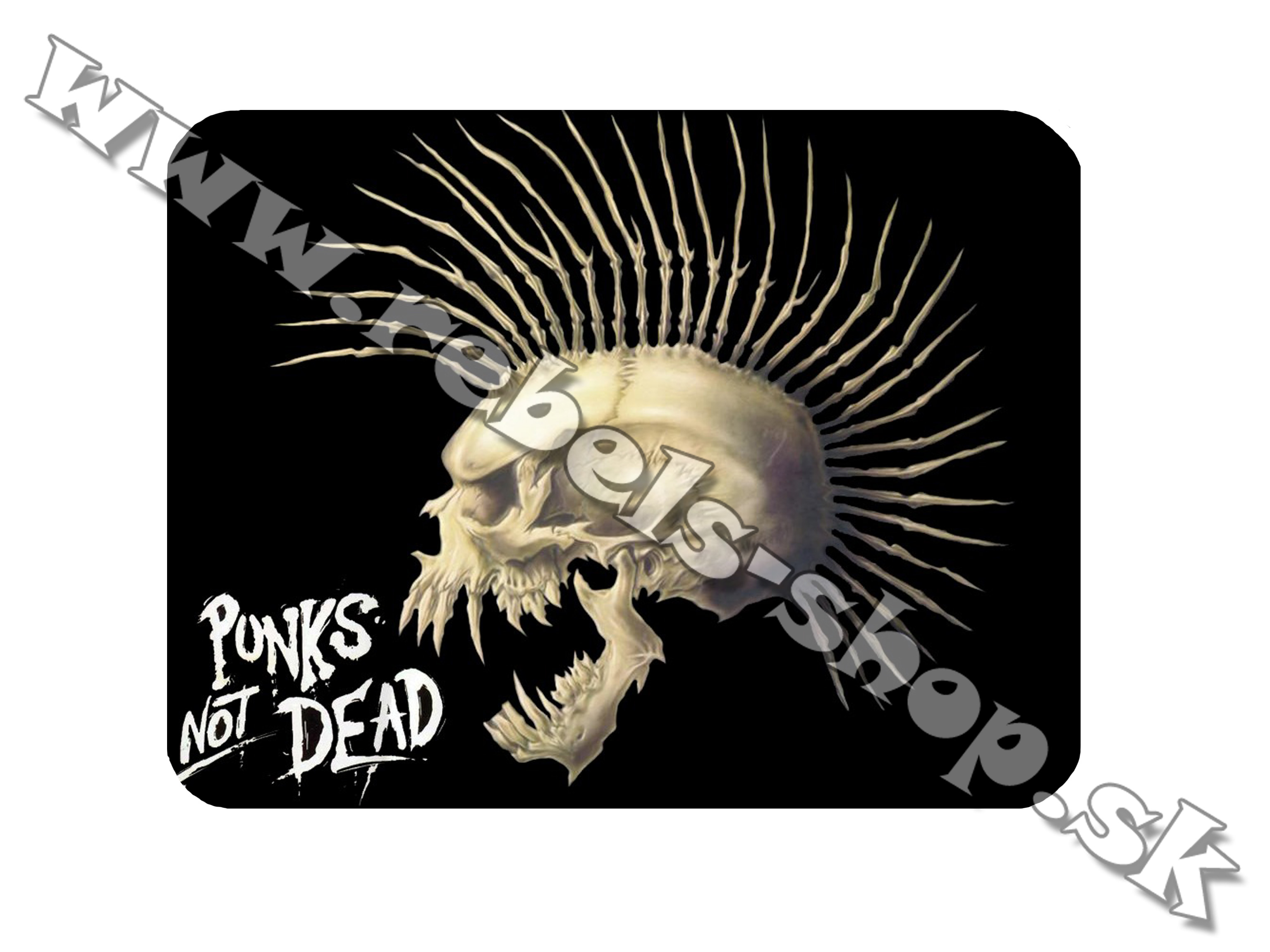 Podložka pod myš  "Punks Not Dead"