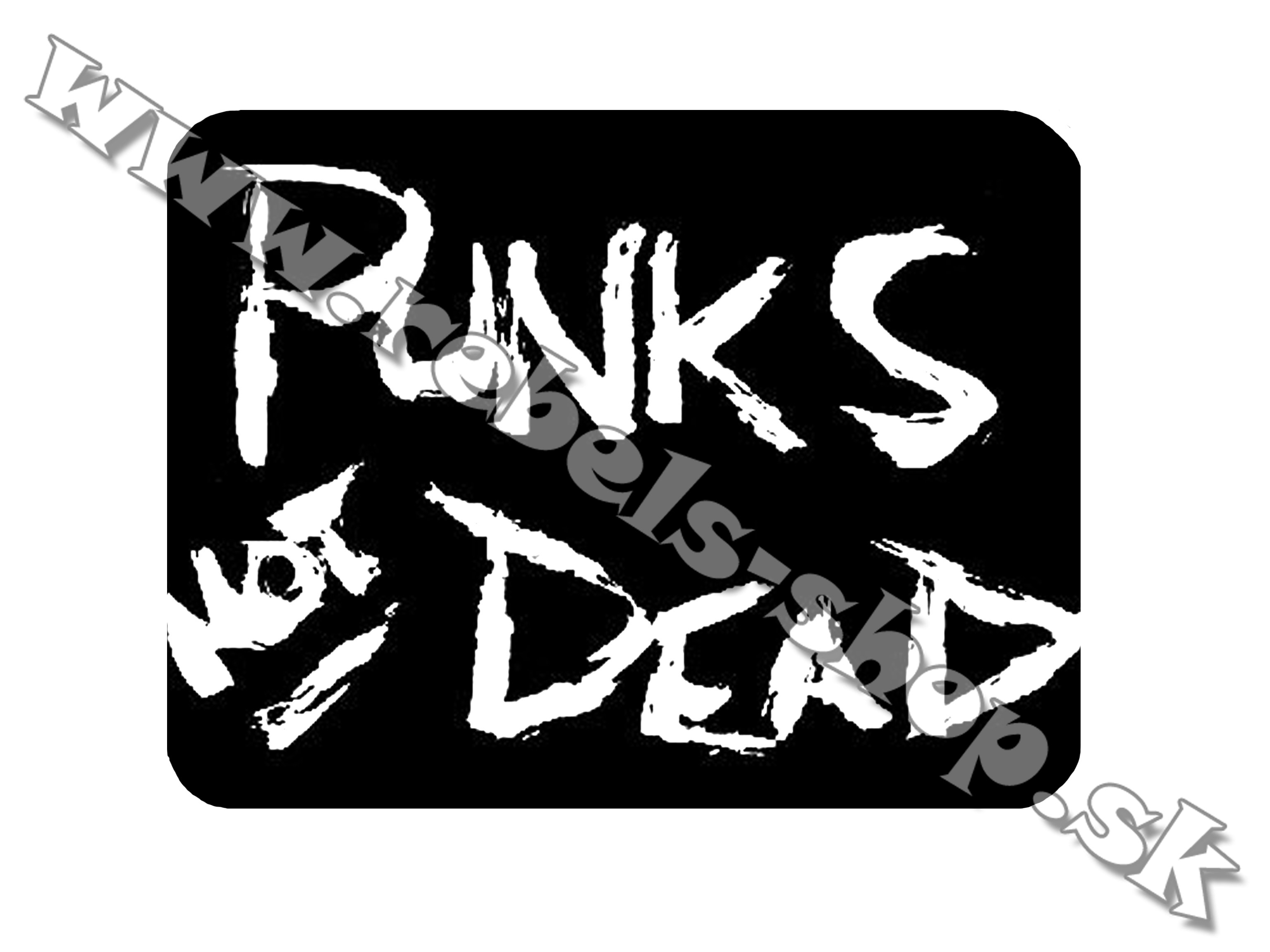 Podložka pod myš  "Punks Not Dead"