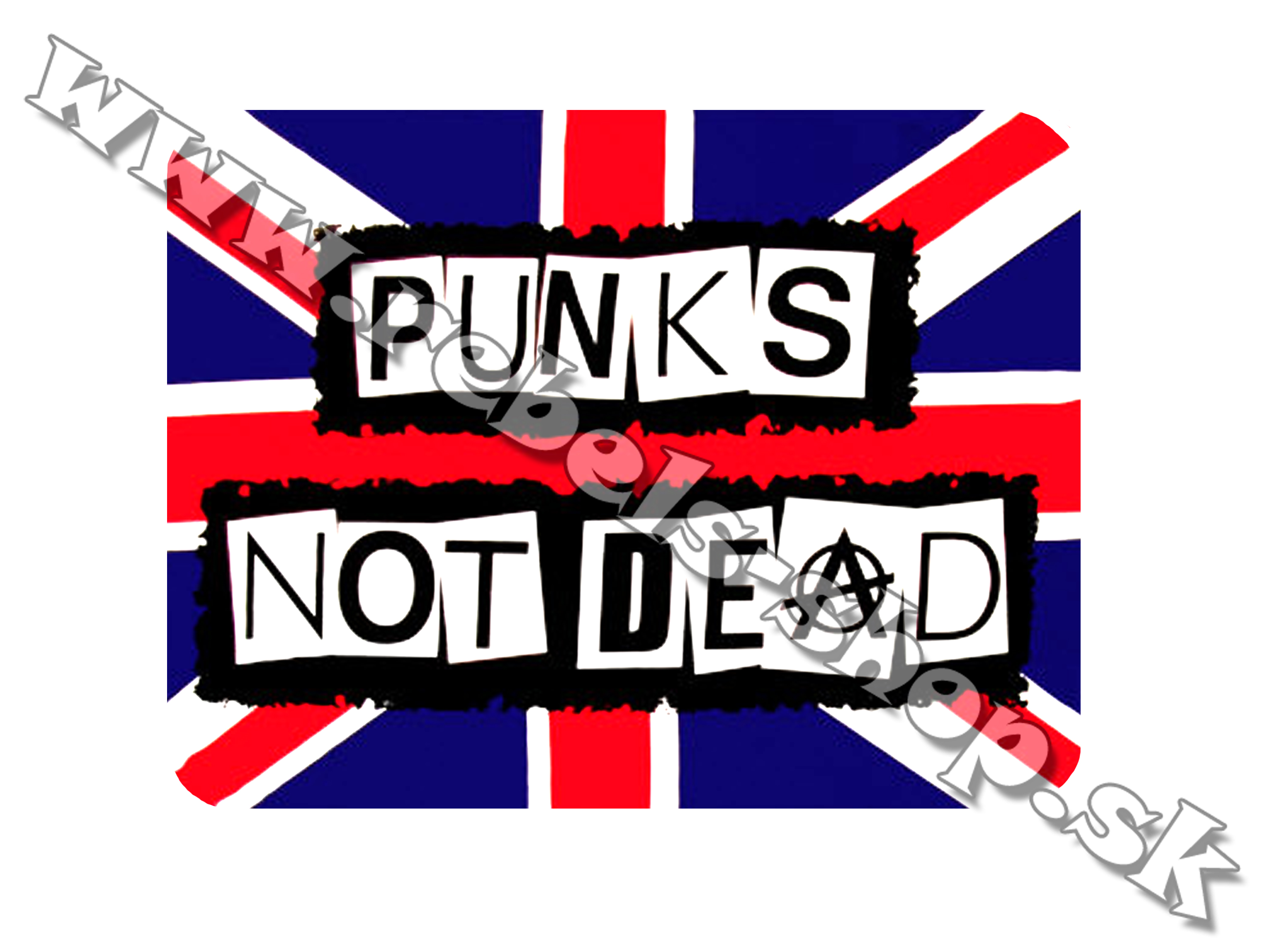 Podložka pod myš  "Punks Not Dead"