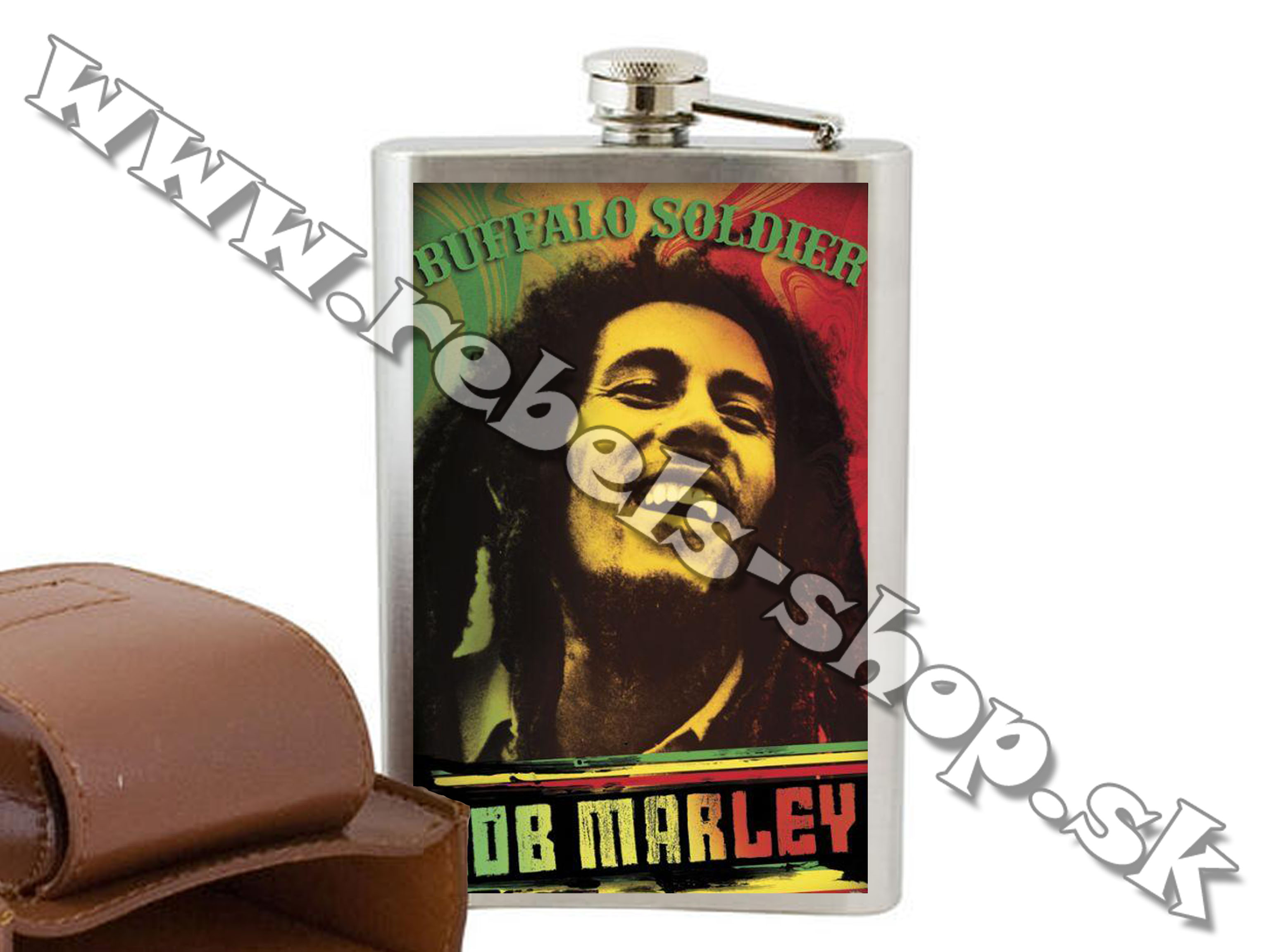 Ploskačka "Bob Marley"
