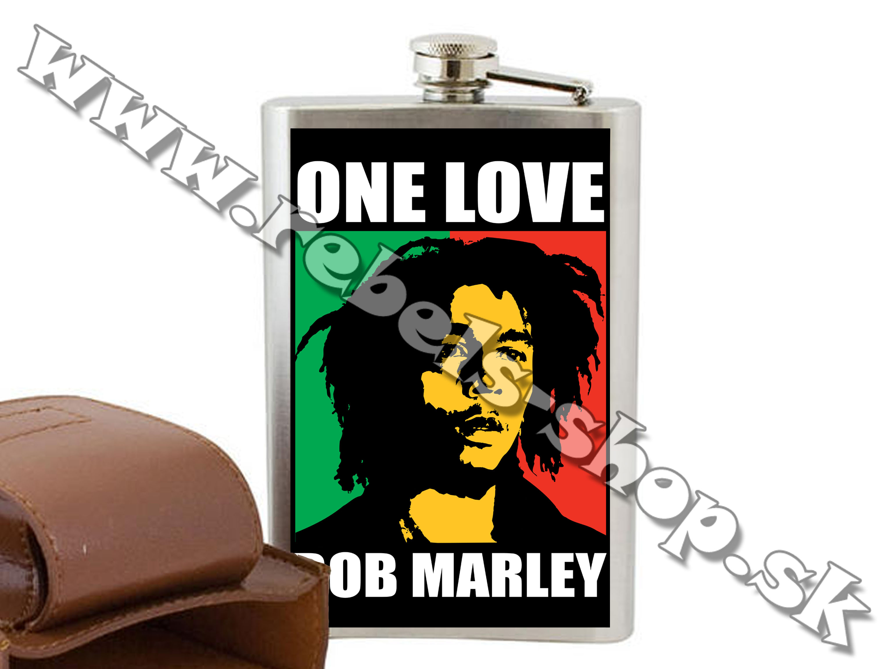 Ploskačka "Bob Marley"