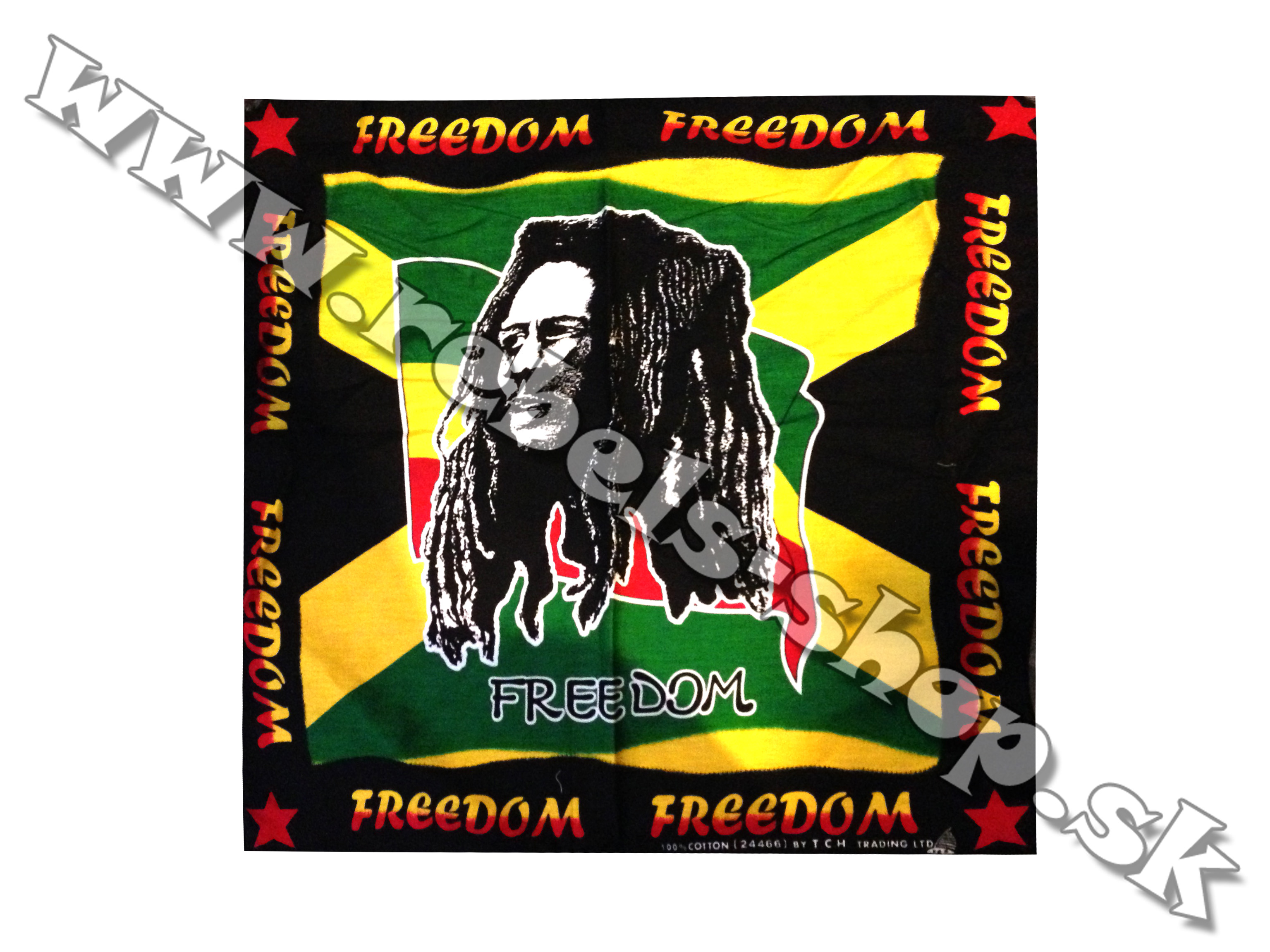 Šatka "Bob Marley"