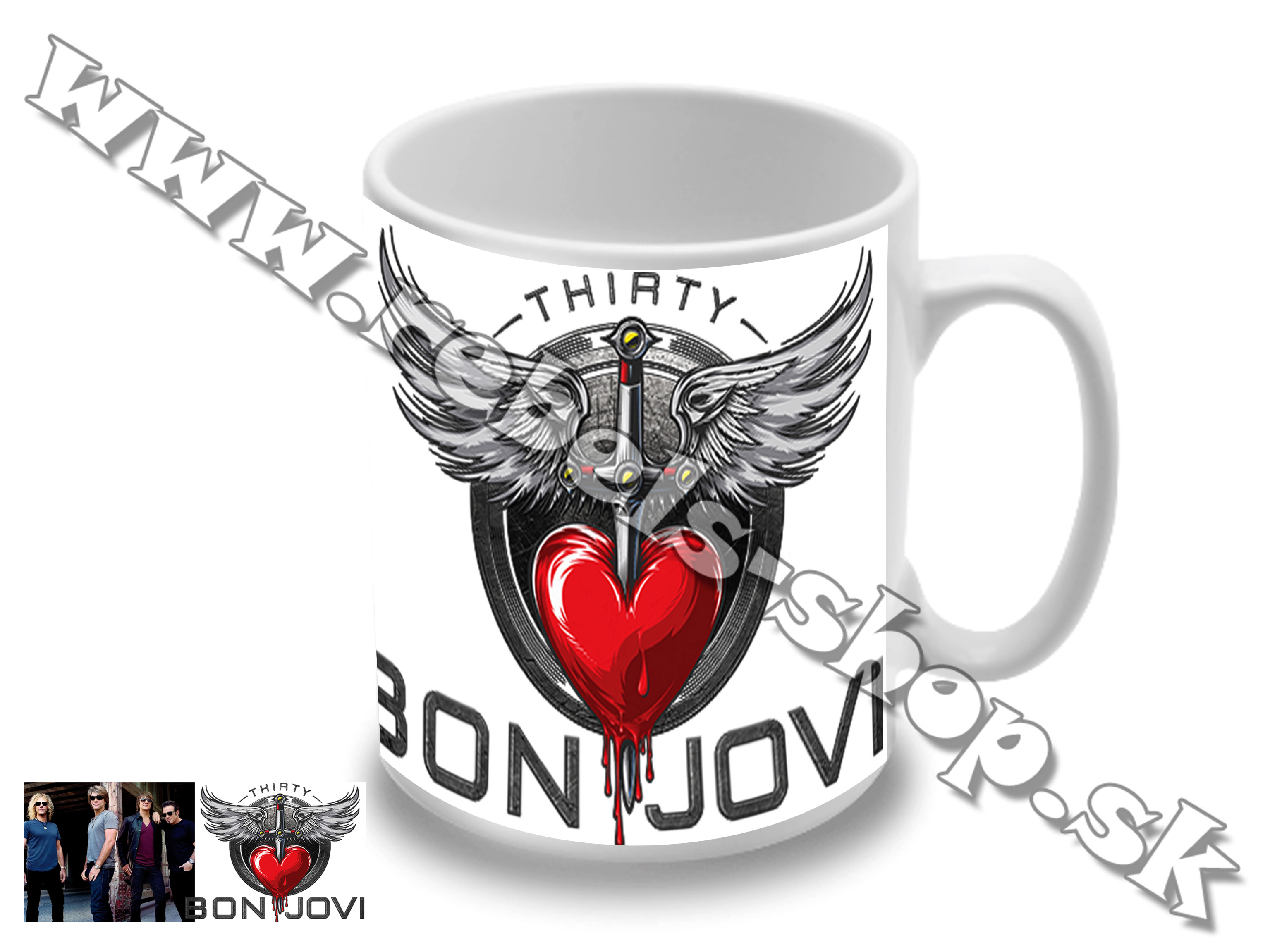 Šálka "Bon Jovi"