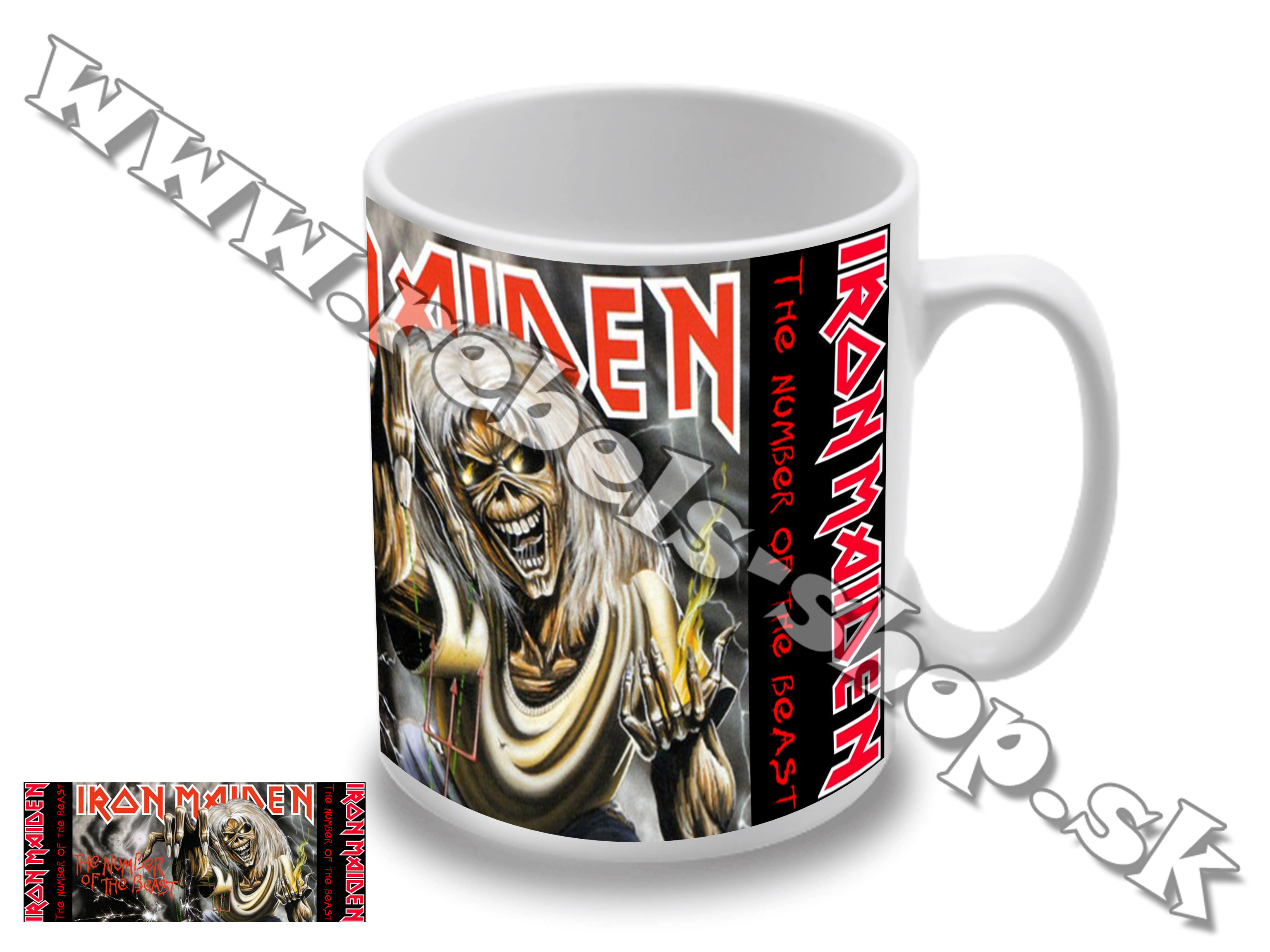 Šálka "Iron Maiden"