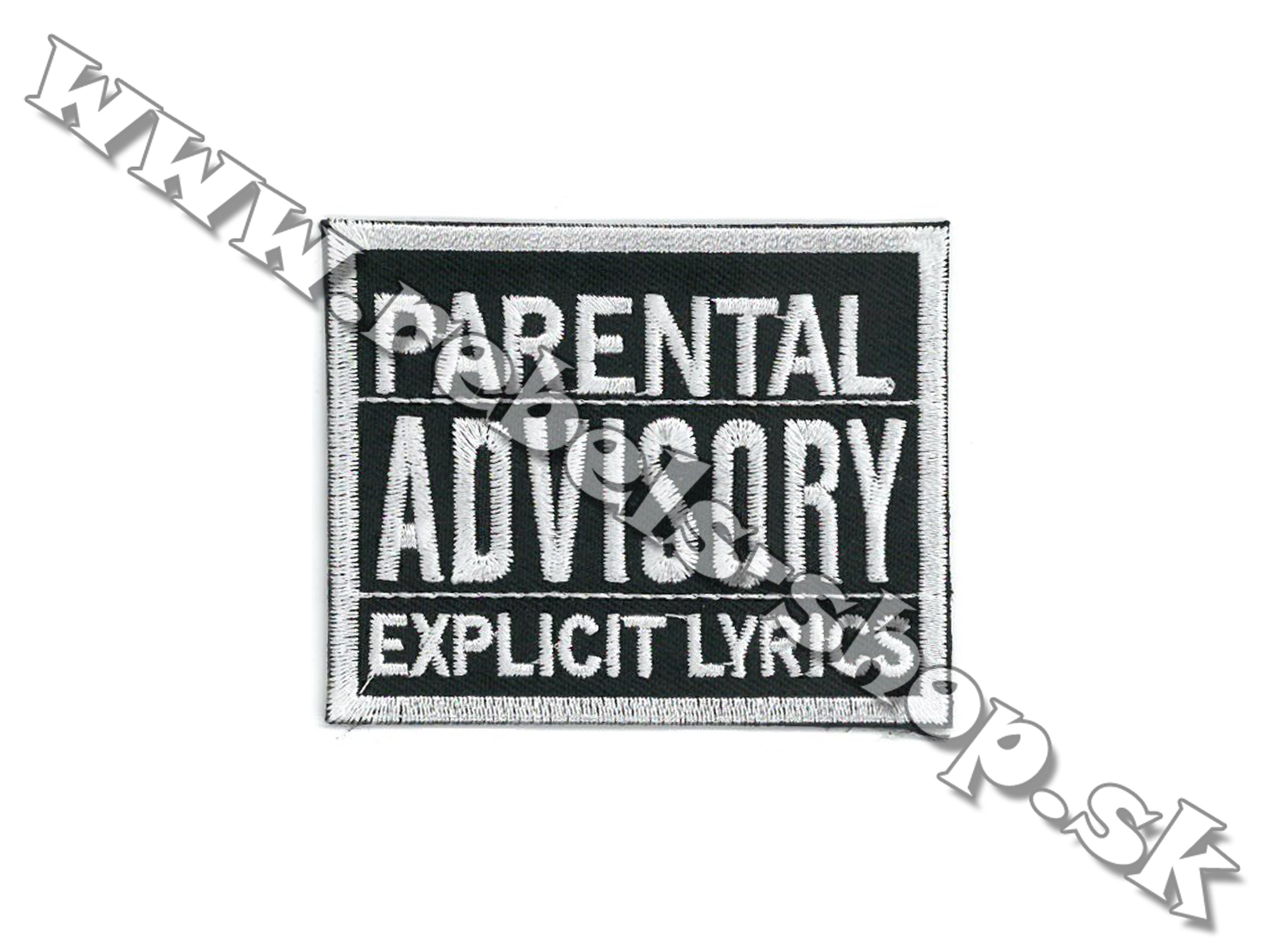 Nášivka "Parental Advisory"