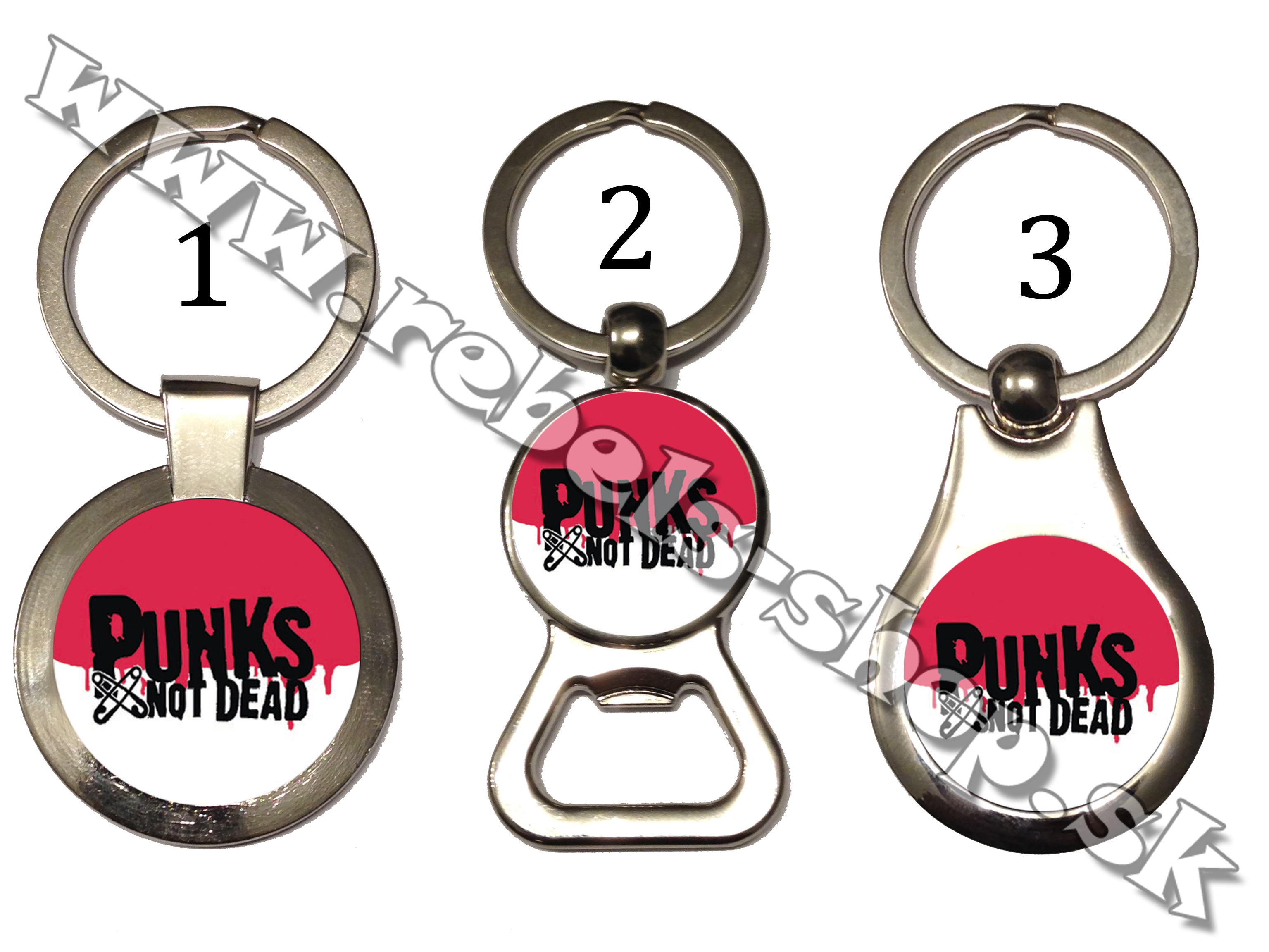 Kľúčenka "Punks not dead"