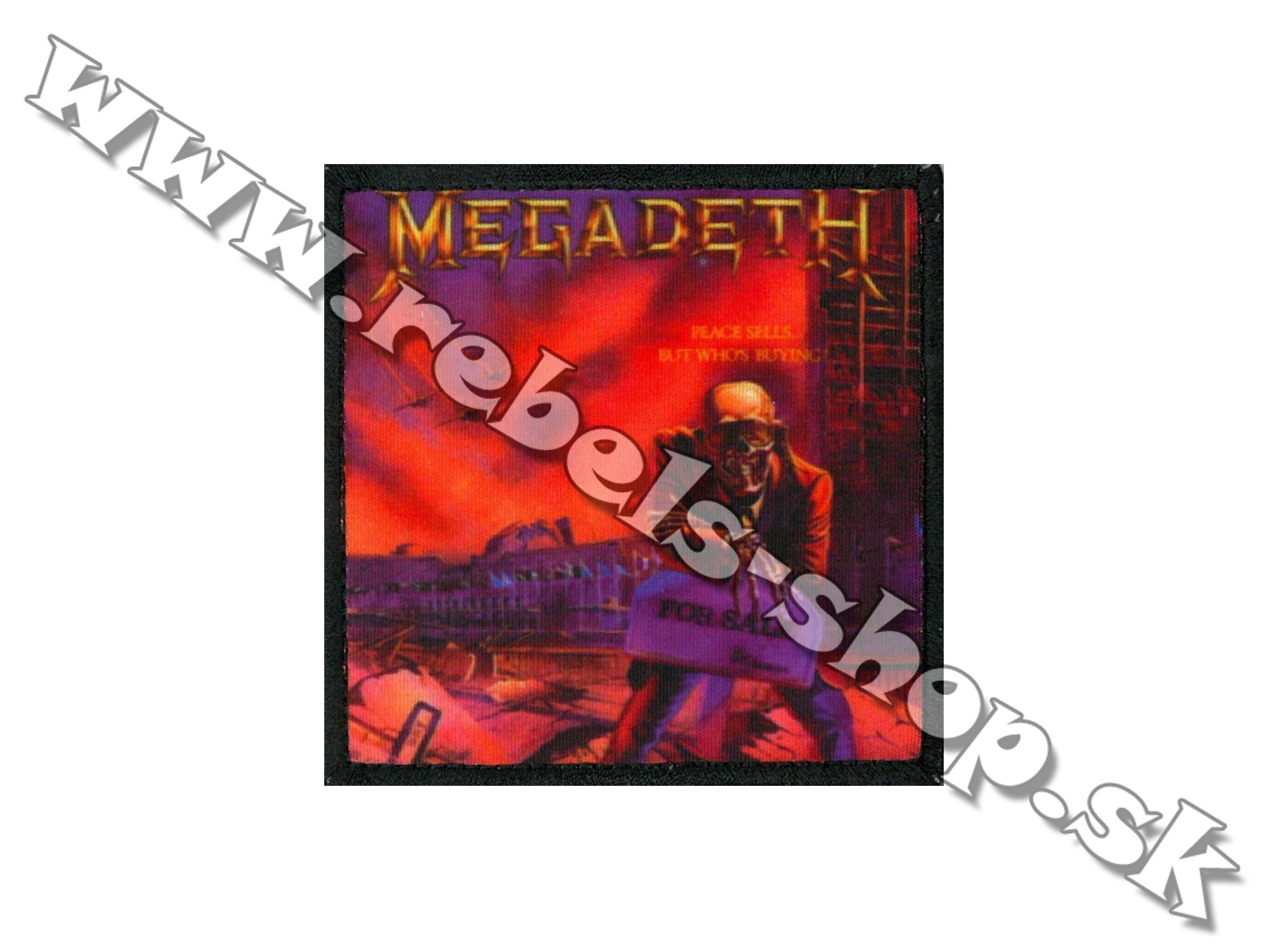 Nášivka "Megadeth"