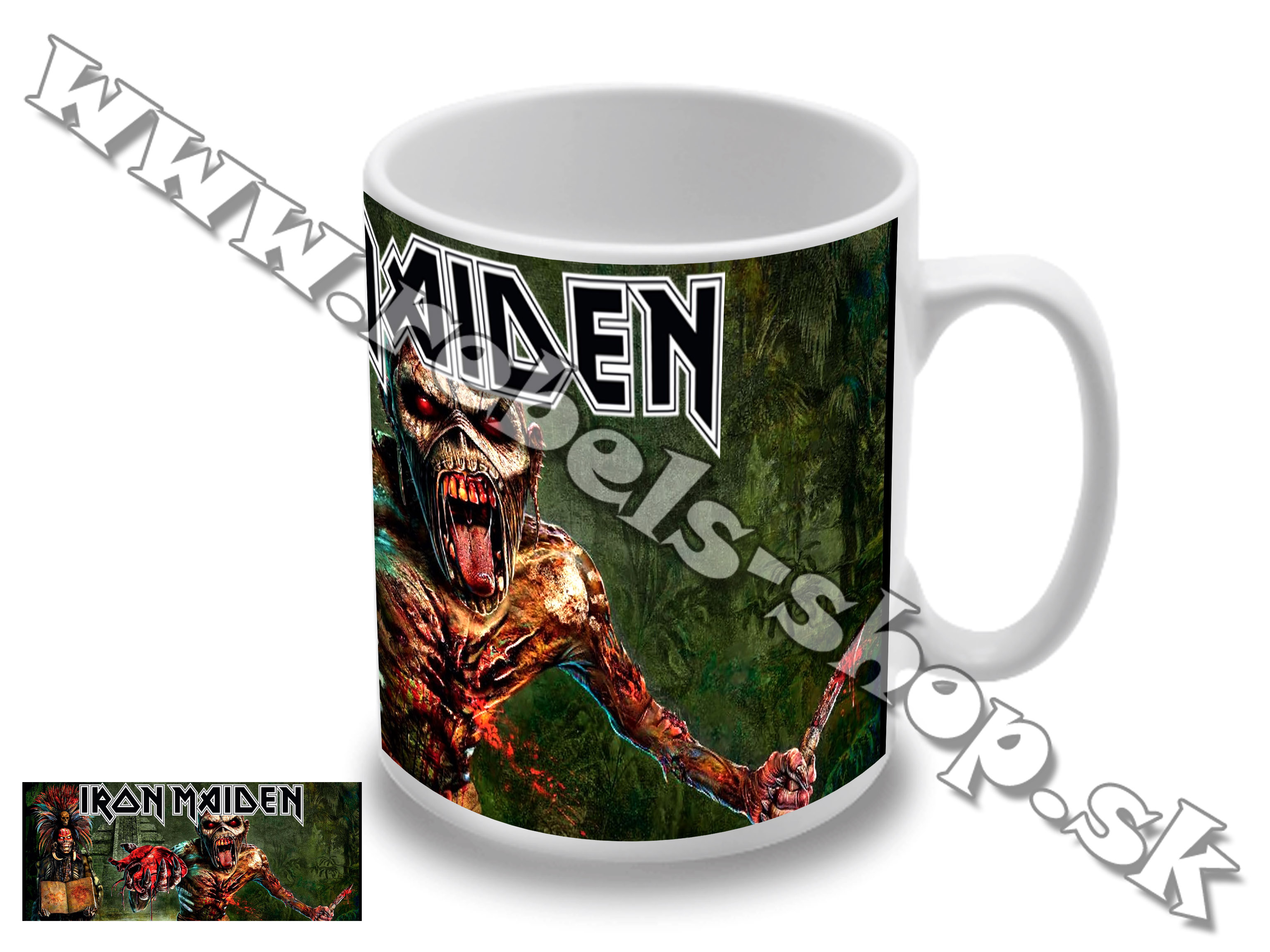 Šálka "Iron Maiden"