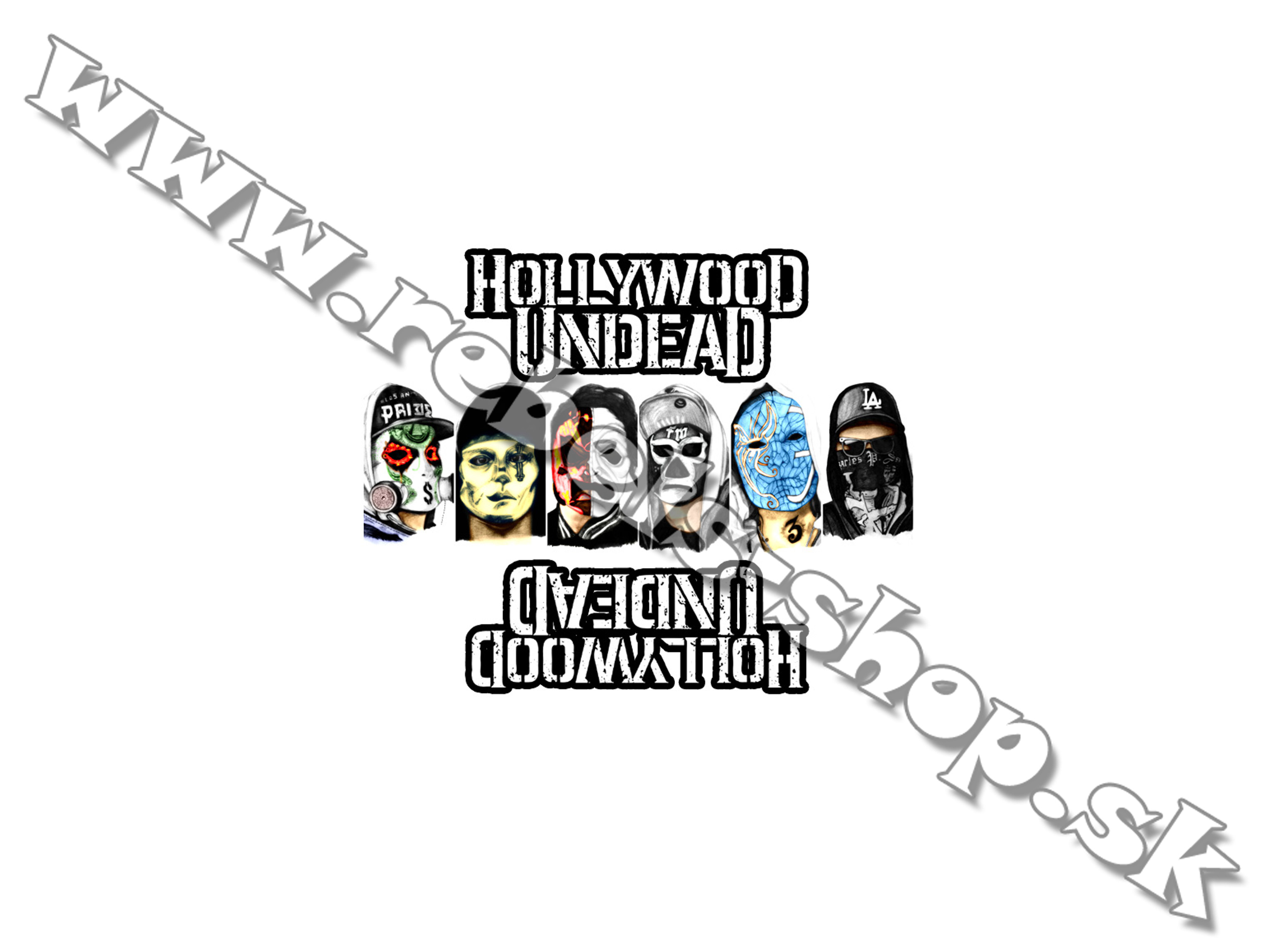 Odznak "Hollywood Undead"