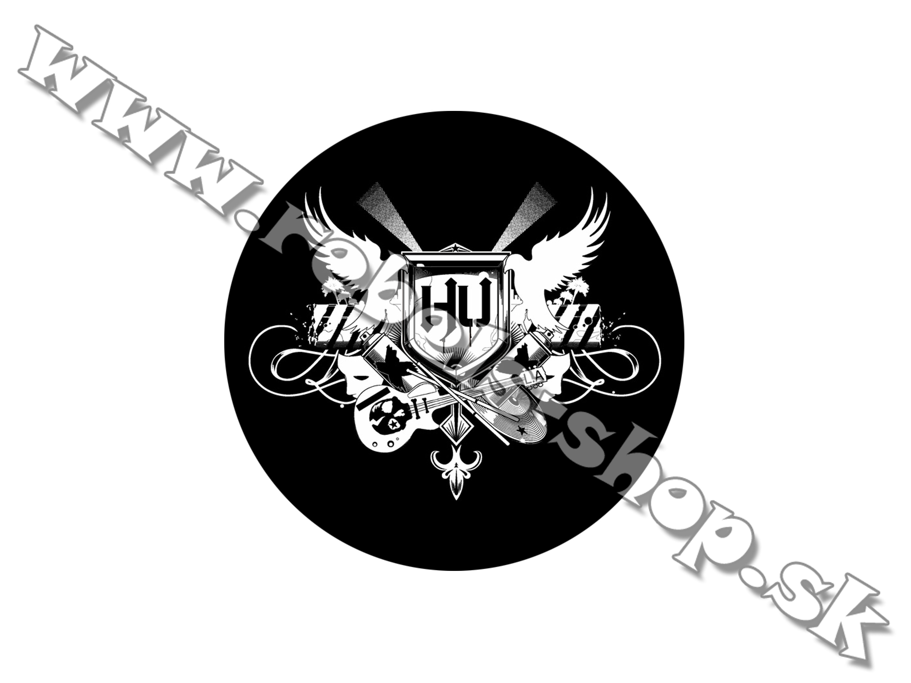 Odznak "Hollywood Undead"
